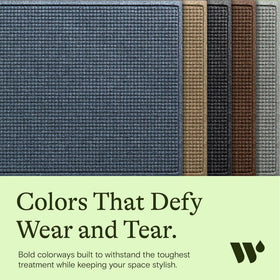 WaterHog Squares easy-clean mat cleans with a quick shake or rinse.