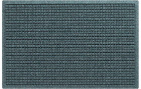 WaterHog Squares front door mat absorbs moisture to help keep floors clean.