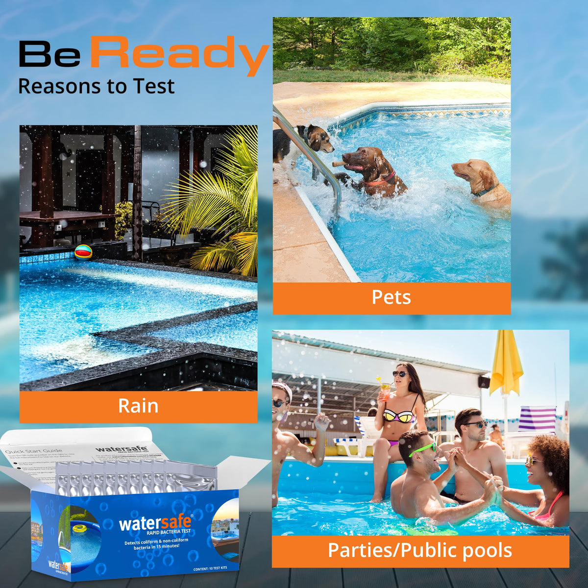 Watersafe residential-pool-spa-water-quality-monitor in action for healthy water