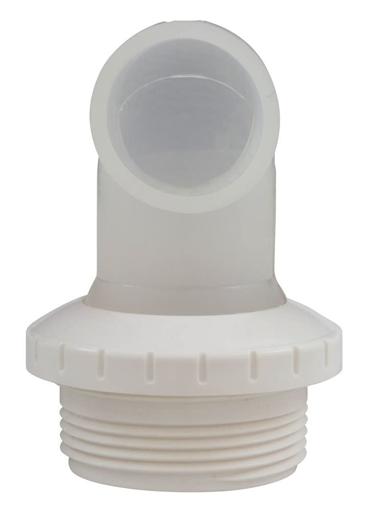 Waterway Plastics eyeball fitting close-up thread for reliable seal
