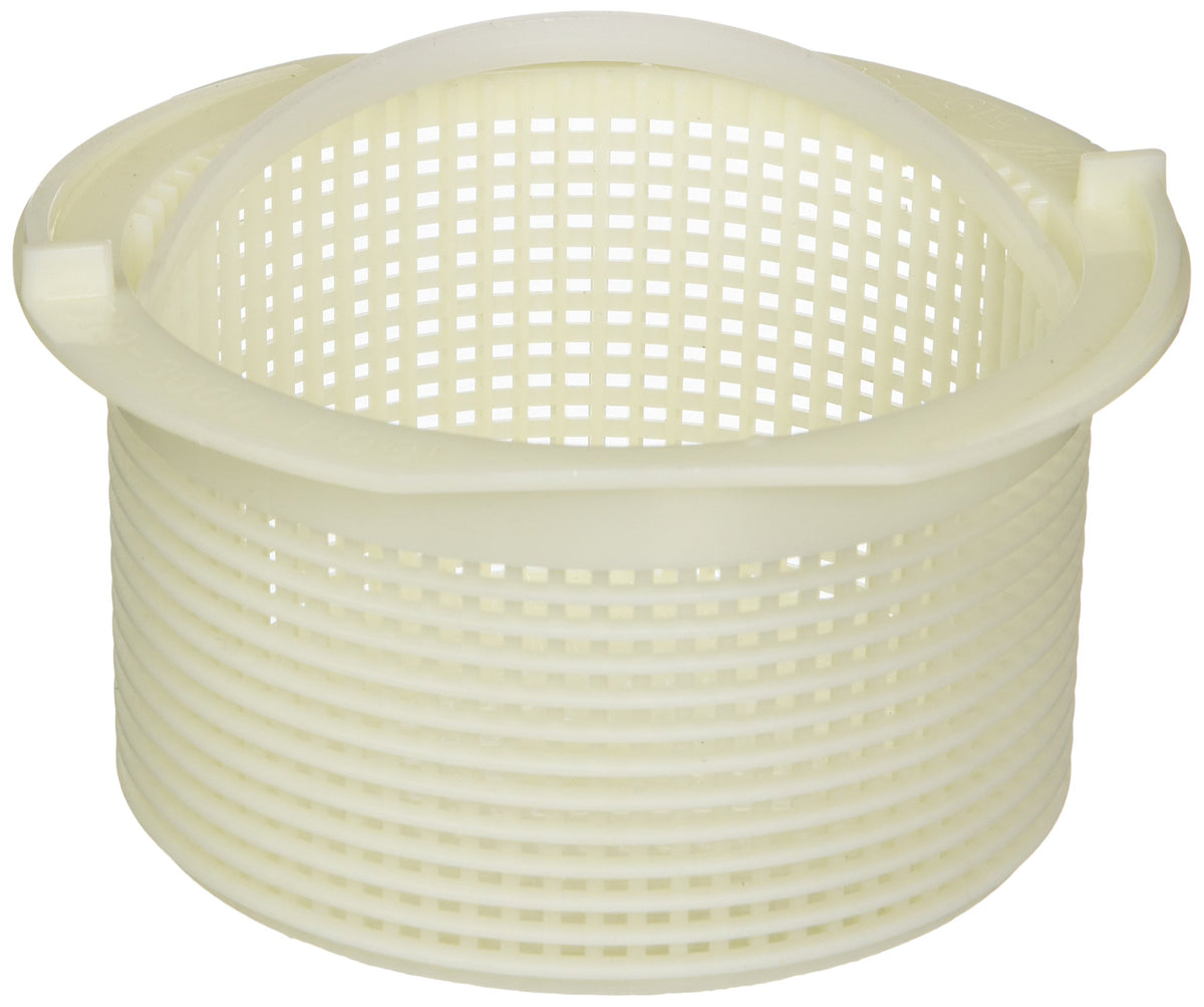 Waterway Flat Bottom Basket Assembly for skimmers, durable and NSF-approved, ideal for pool maintenance.