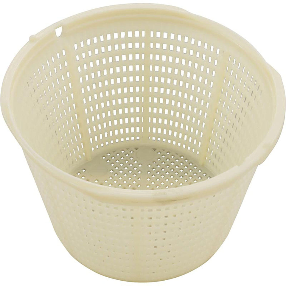 Waterway Renegade skimmer basket traps debris for cleaner pool water.