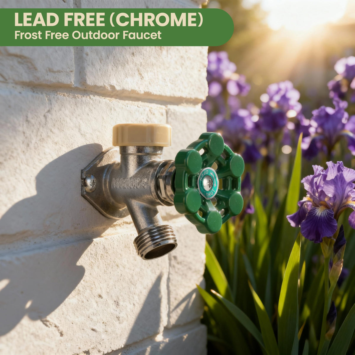 Watflow 1/2 in NPT inlet connection for quick, secure installation.