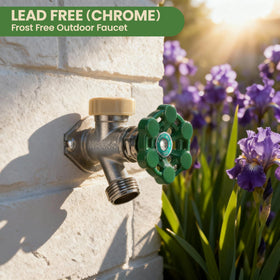 Watflow 1/2 in NPT inlet connection for quick, secure installation.