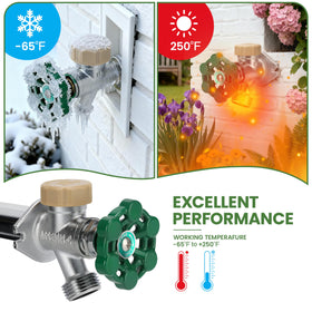 Watflow 12in frost-protection travel reduces pipe stress in cold weather.