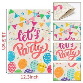 WATINC Durable birthday decor for indoor and outdoor celebrations.