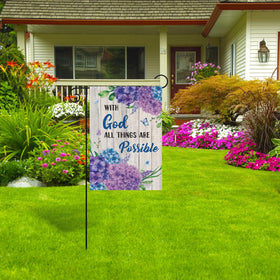 WATINC Easter-ready garden flag adds festive outdoor charm