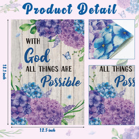 WATINC hydrangea and butterfly design enhances spring curb appeal