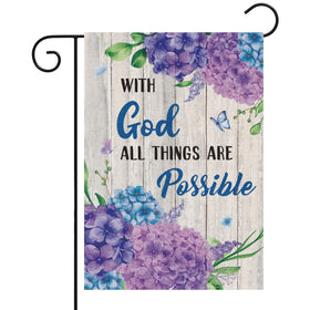 WATINC garden flag front view for outdoor decor