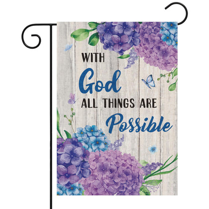 WATINC garden flag front view for outdoor decor