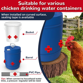 WATMTIN sealing tape prevents leaks and protects your coop