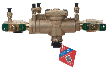 Watts LF009M2QT lead-free RPZ assembly for reliable backflow protection in potable water systems