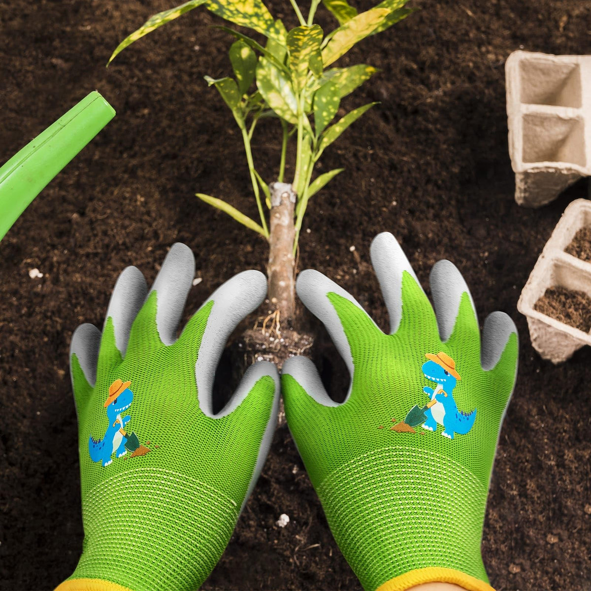 WAWSAM palm-coated gloves provide extra grip for small hands