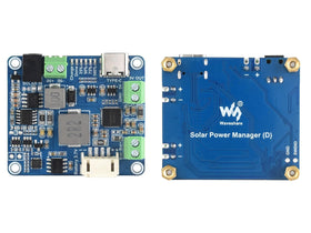 Waveshare Solar Power Manager-D compact design fits tight spaces.