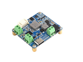 Waveshare Solar Power Manager-D panel input for efficient solar charging.