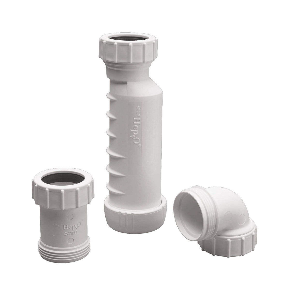 Wavin HepvO valve assembly with self-sealing design for odor containment.
