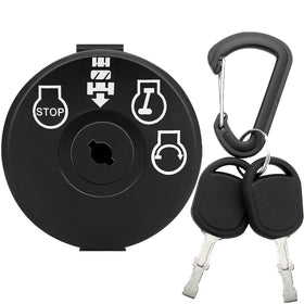 Wawews ignition switch four-position design with seven terminals for versatile mower control.