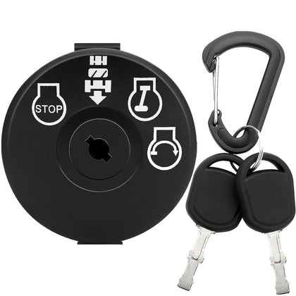 Wawews ignition switch four-position design with seven terminals for versatile mower control.