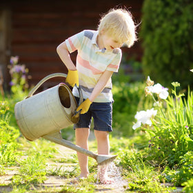 WAWSAM Kids Gardening Gloves breathable fabric keeps hands cool