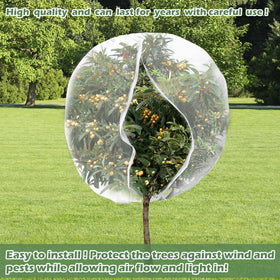 Waybas lightweight mesh lets rainwater reach roots without obstructing growth.