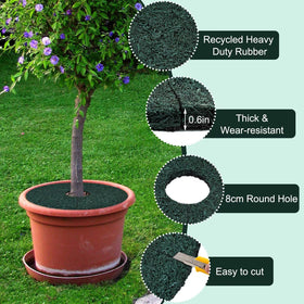Waybas water-permeable ring allows air and water through to support roots.