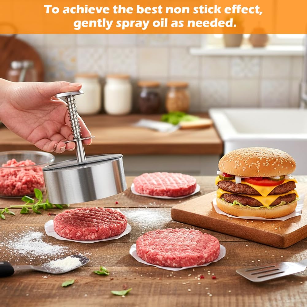 Waylenbo Burger Press dishwasher-safe indicates easy maintenance after meals.