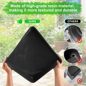 WAYNHUI square saucer exterior texture helps prevent sliding