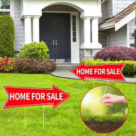 Wayyogh double-sided arrow design doubles visibility from both directions.