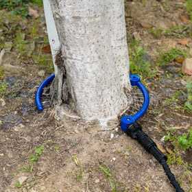 WBCBEC multi-plant irrigation network scalable for beds and borders.
