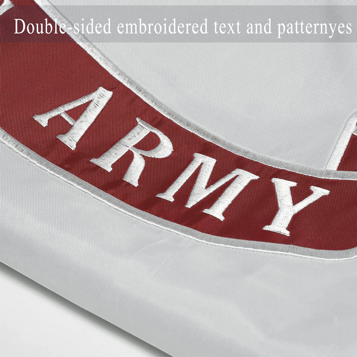 WDGG heavy-duty nylon flag 3x5 with reinforced stitching.