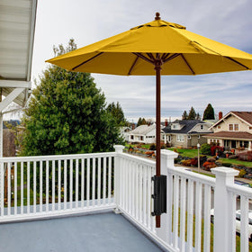 Wdwlbsm universal-fit umbrella mount fits various poles and railings for versatile outdoors
