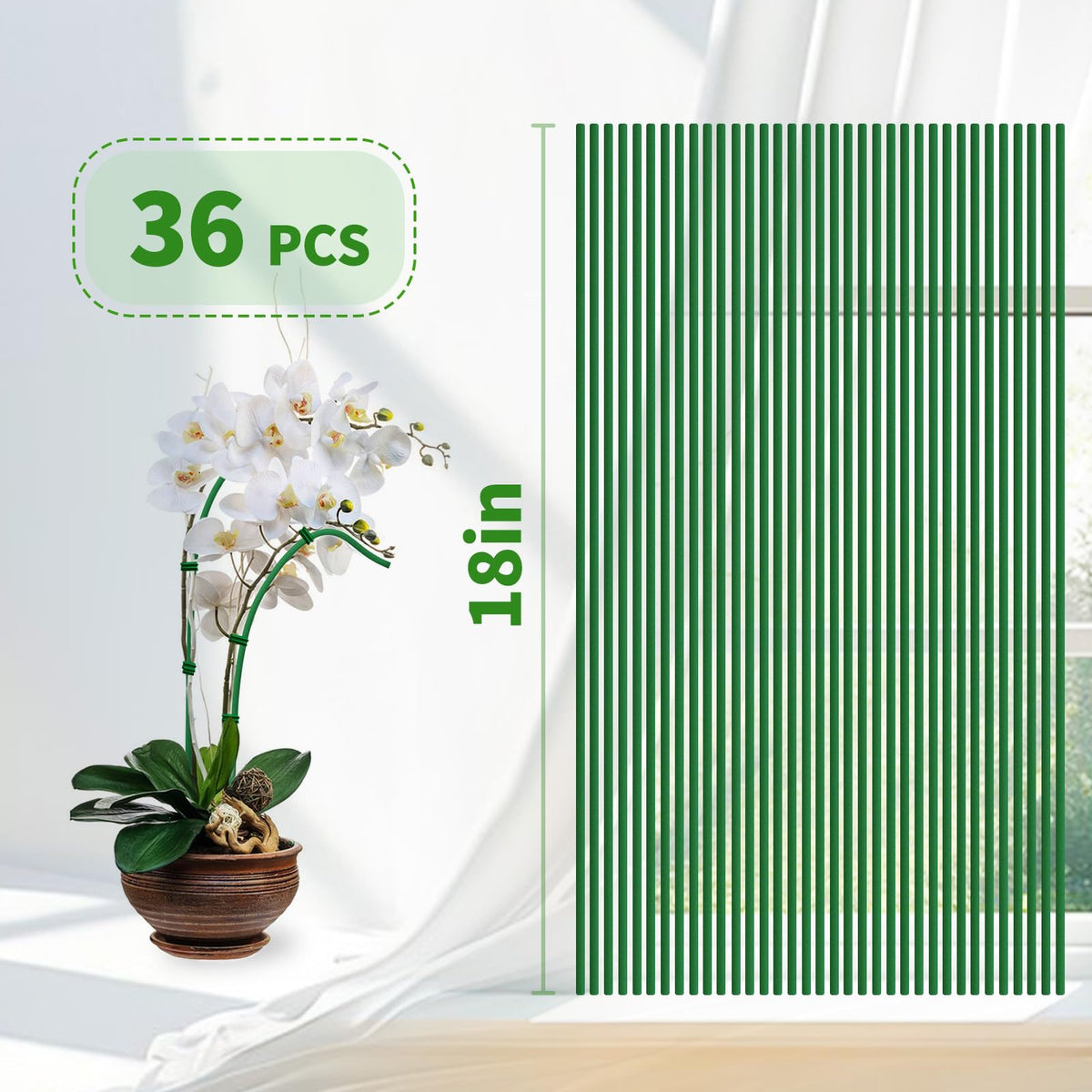 WDZZHOT twist ties pack secures stems for neat growth and reliable hold
