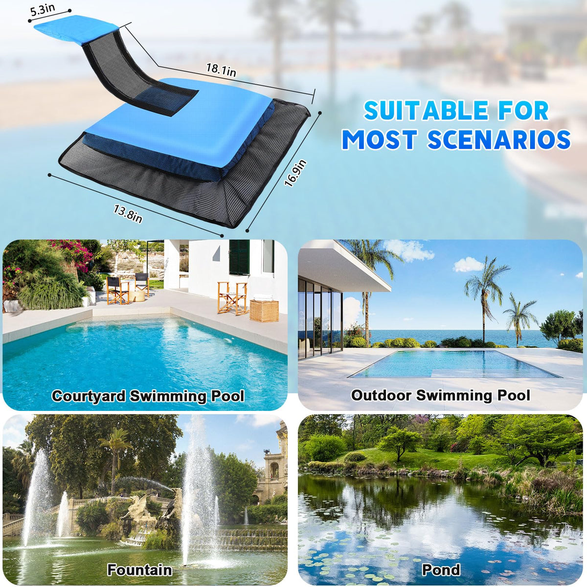 Weallere uv-resistant-pool-ramp features durable, sun-safe construction.