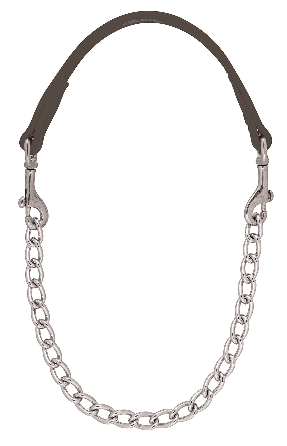 Weaver Leather Brahma Webb Goat Collar brown; flexible training aid for goats and easy handling