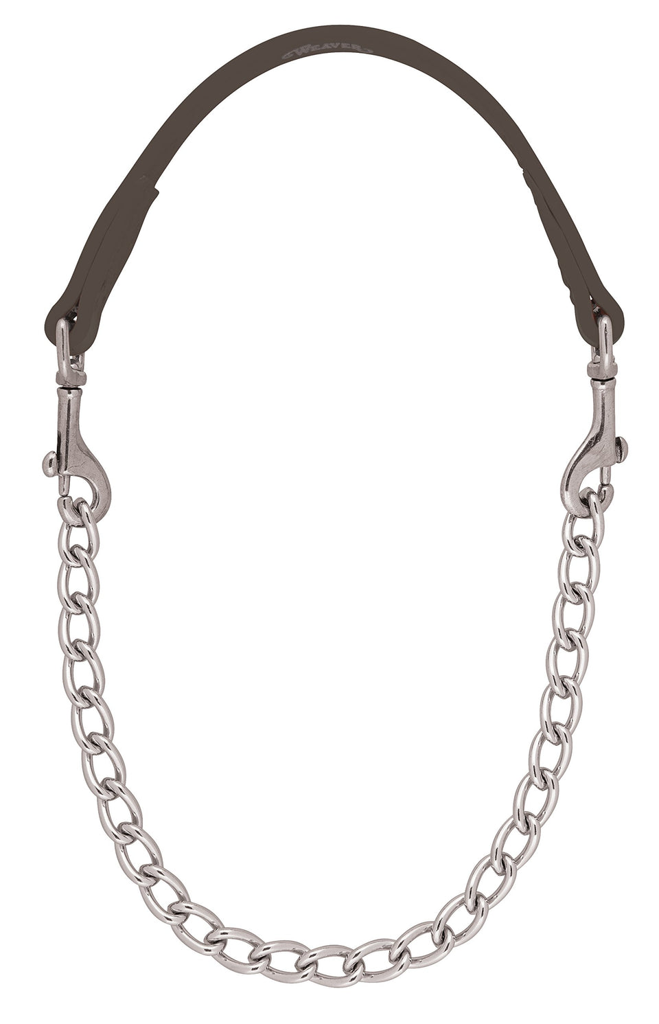 Weaver Leather Brahma Webb Goat Collar brown; flexible training aid for goats and easy handling