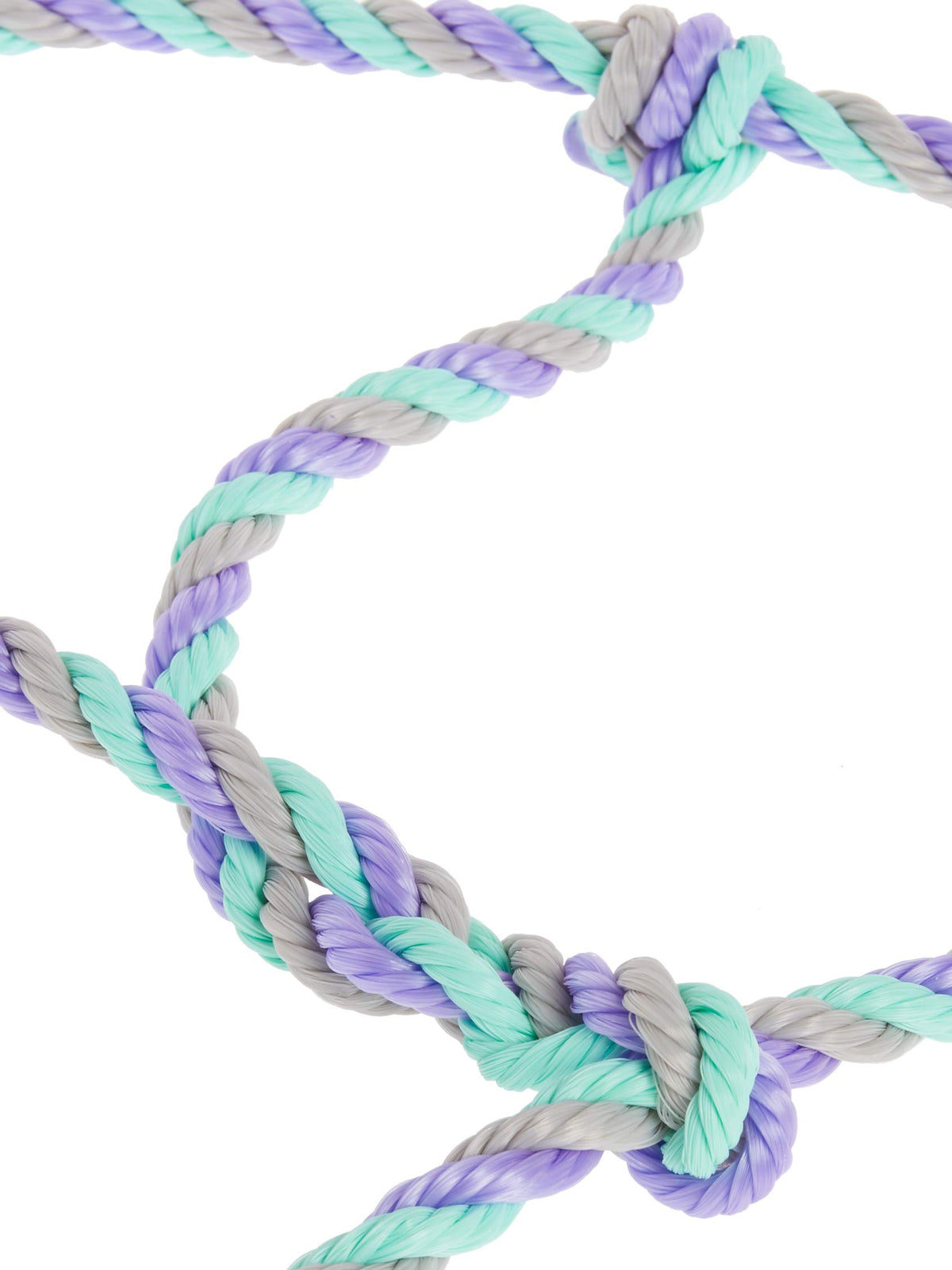 Weaver Livestock cattle rope halter with color variety for versatile ranch styling.