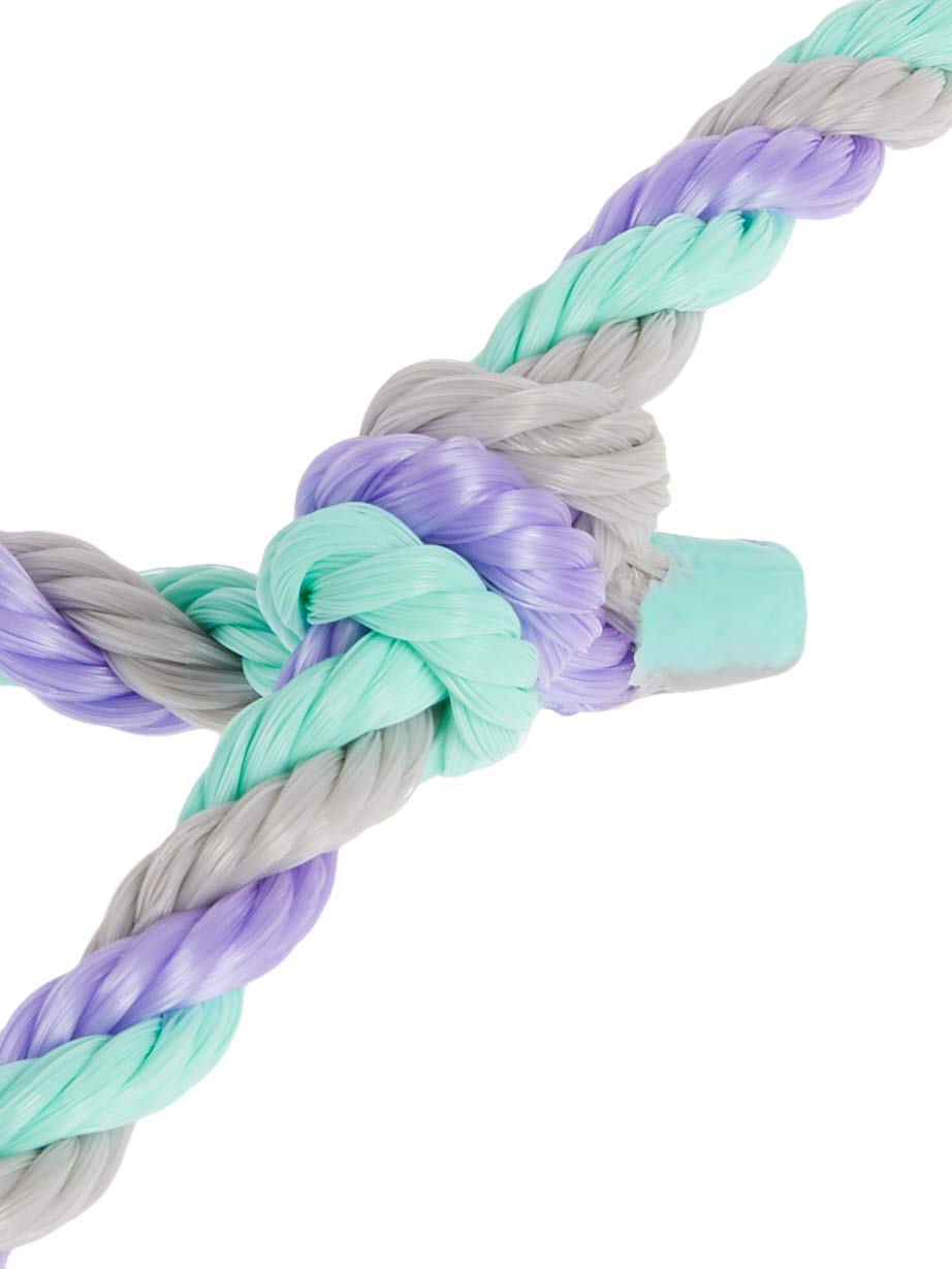 Weaver Livestock cattle rope halter made from durable poly rope for daily use.