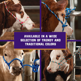 Weaver Livestock durable poly rope material withstands daily farm use