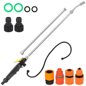 Weazinck 28'' stainless sprayer wand set for durable, reliable garden watering.
