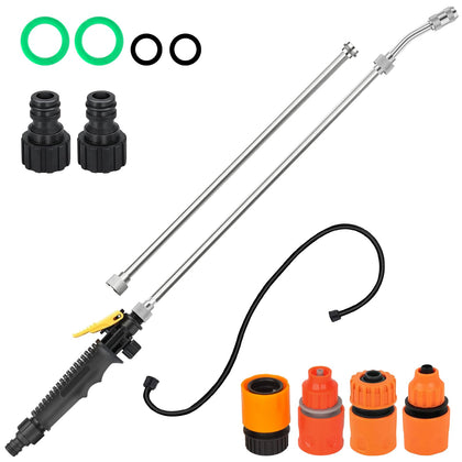 Weazinck 28'' stainless sprayer wand set for durable, reliable garden watering.