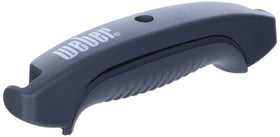 Weber Charcoal Grill Tool Hook Handle close-up with integrated hooks for easy access.