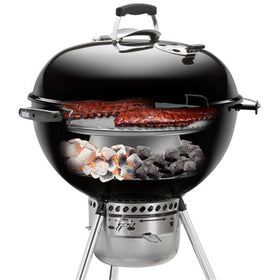 Weber Charcoal Heat Controller enables controlled low-and-slow cooking across the grate.