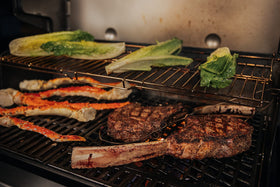 Weber Crafted Outdoor Kitchen Collection complements roasting, baking, and searing