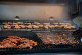 Weber Crafted Roasting Basket demonstrates even heat circulation.
