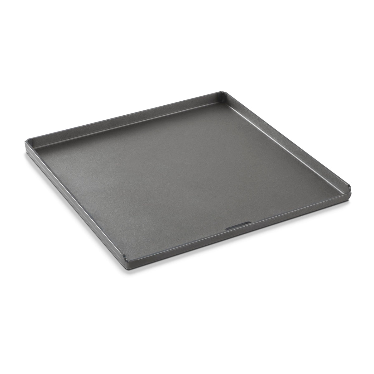 Weber Crafted rust-resistant griddle insert on a Genesis grill.