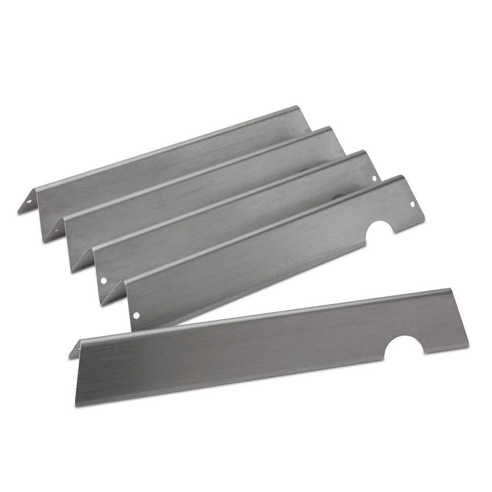 Weber Flav Bars set of five stainless steel for even heat and protection in Genesis grills