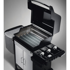 Weber flavorizer bars installed on Spirit or Genesis grills deliver smoky flavor