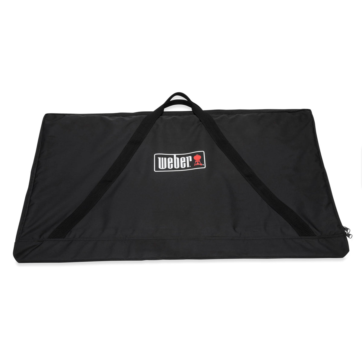 Weber full-size griddle storage bag with weather-resistant protection and durable handles.