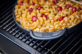 Weber Gourmet BBQ Griddle ideal for breakfasts and high-heat dishes on the grill.
