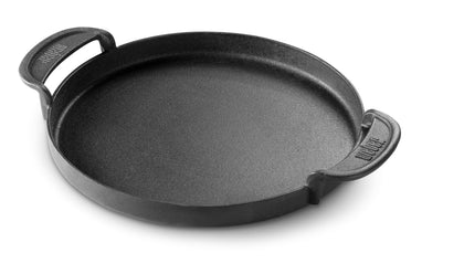 Weber Gourmet BBQ Griddle non-stick surface for easy cooking and cleanup.